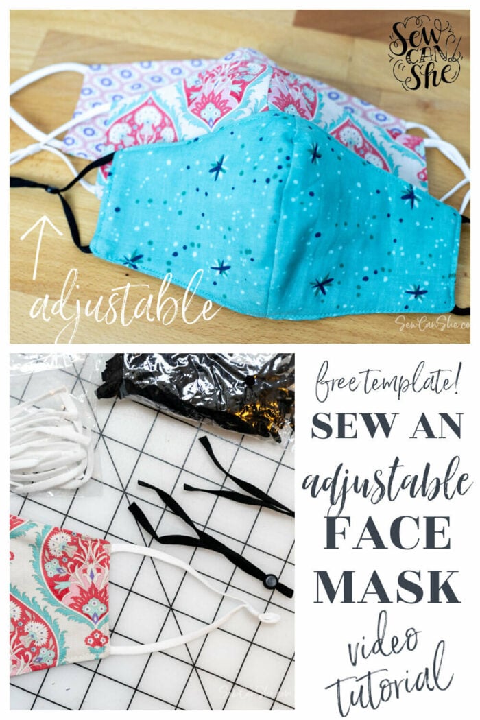 Face Mask Patterns and Tutorials Archives - SewCanShe Free Sewing ...