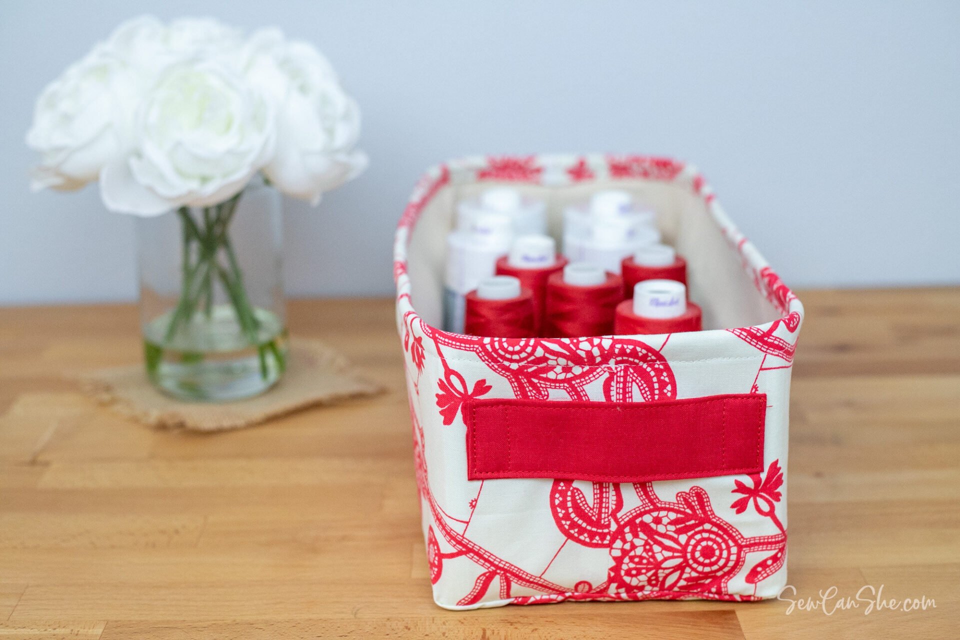 Easy Sewing Tutorial for the Perfect Rectangle Basket - free!