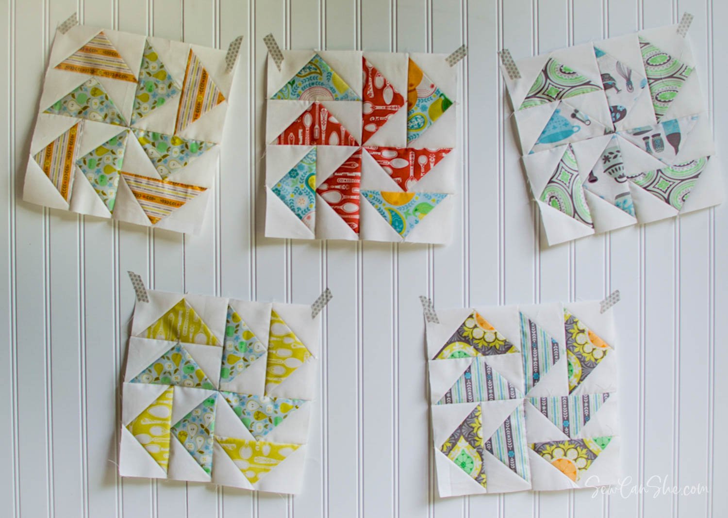 How to Sew a Flying Geese Quilt Block: Free Pattern