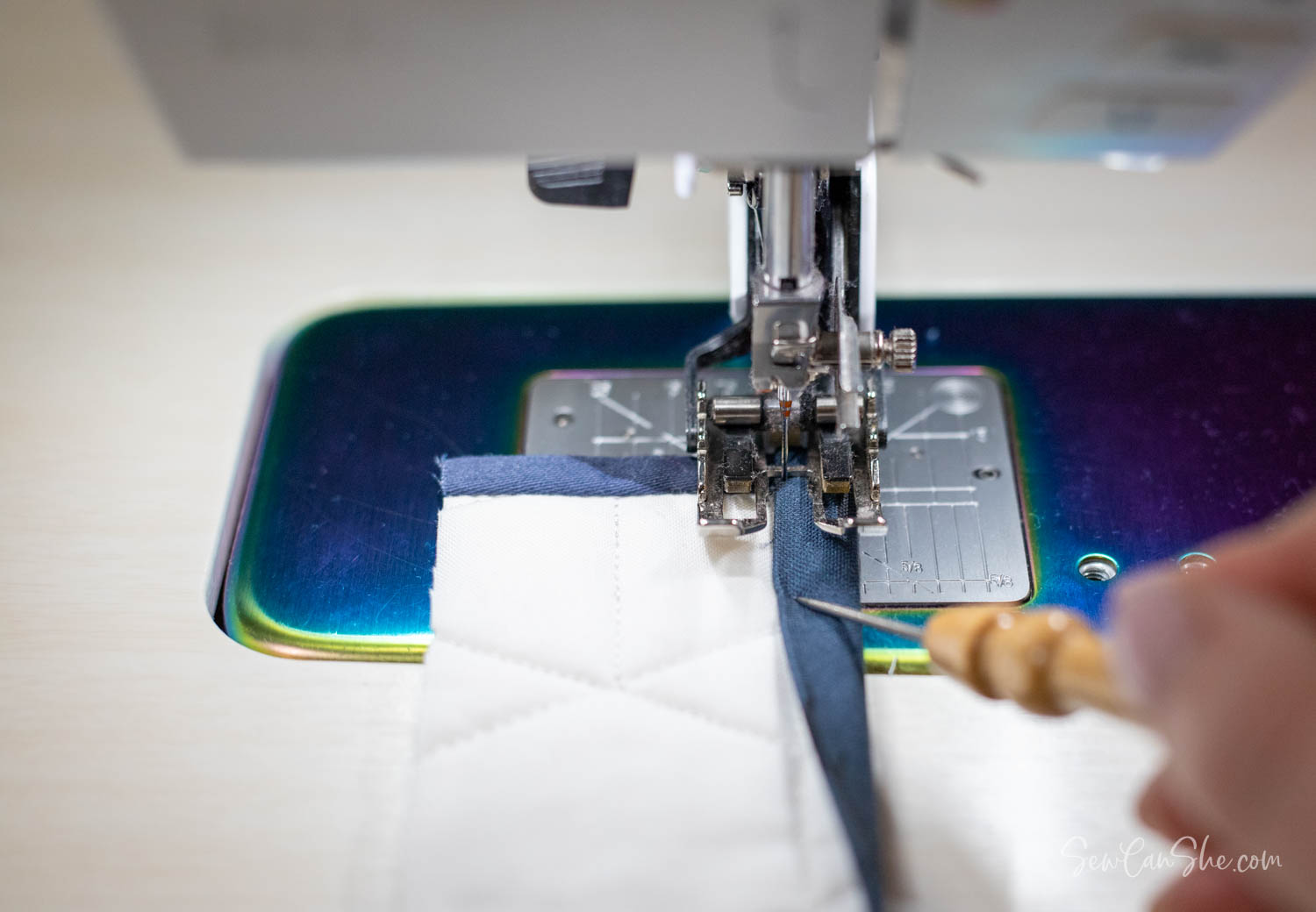 Sew A Big Bag from a Quilt Quilted Bag Tutorial