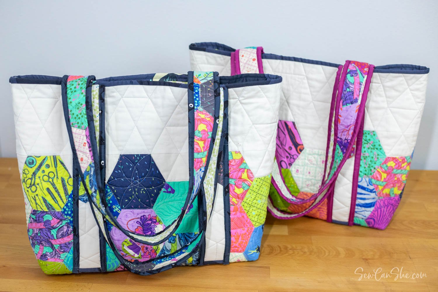 Sew A Big Bag from a Quilt Quilted Bag Tutorial