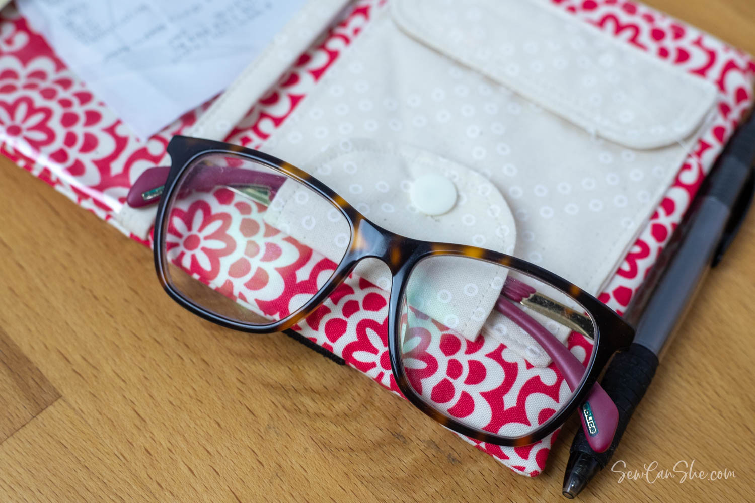 DIY Car Visor Organizer Free Sewing Pattern