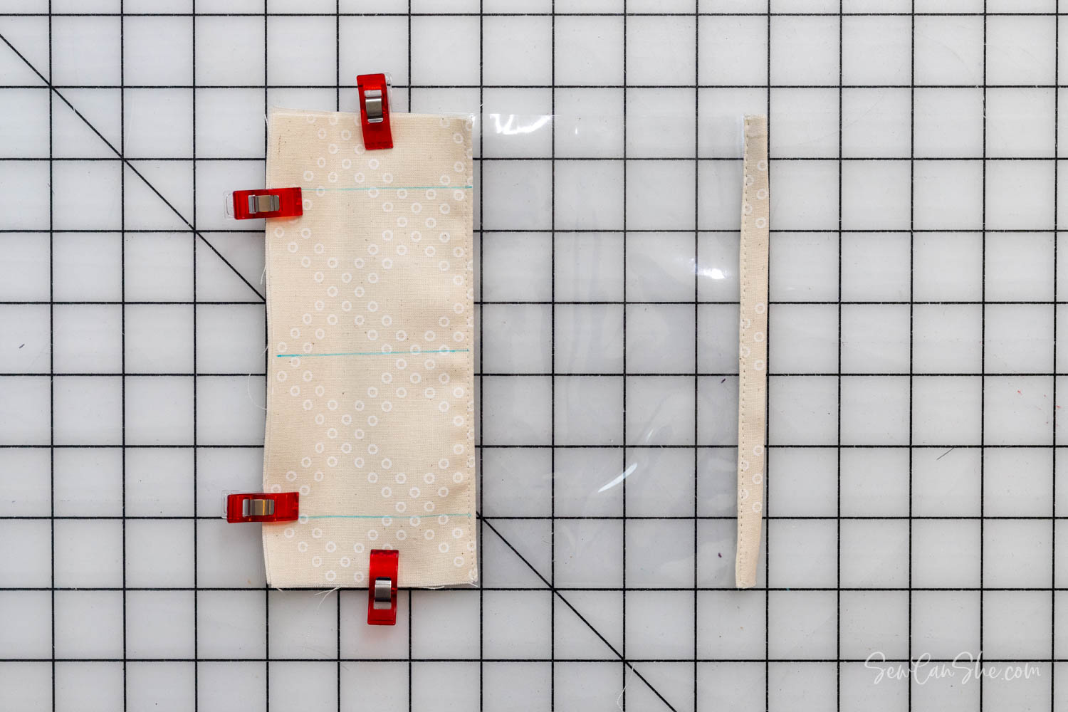 DIY Car Visor Organizer Free Sewing Pattern