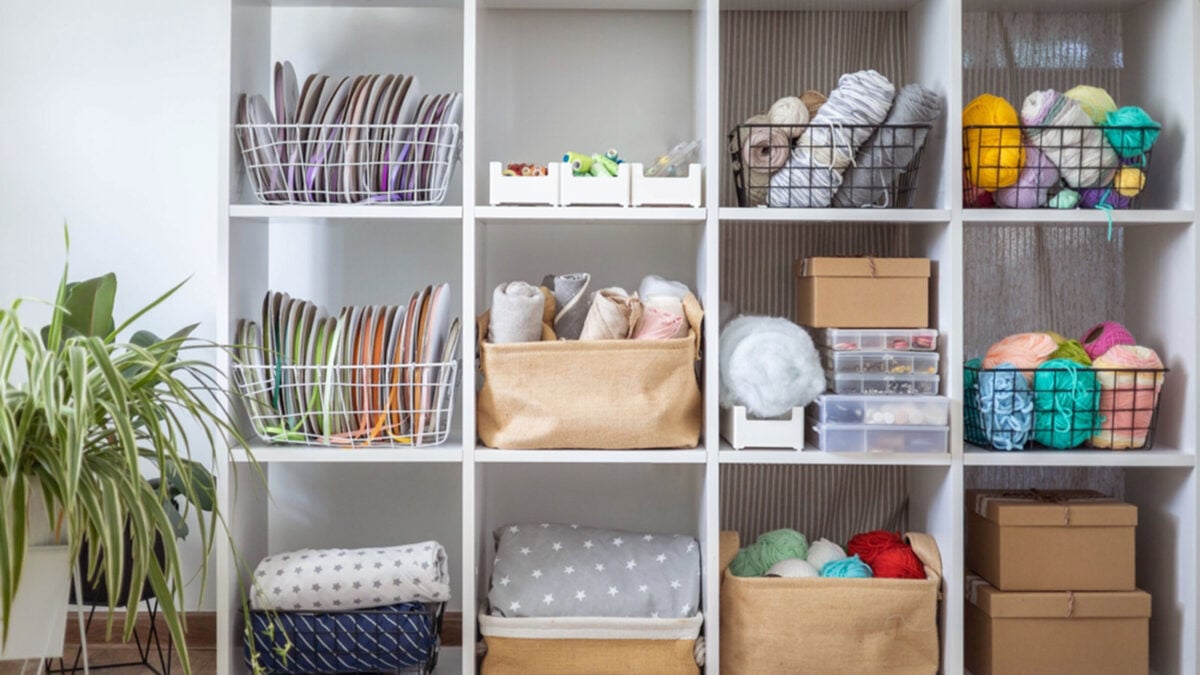 Craft sewing knitting art work accessories cabinet or organize