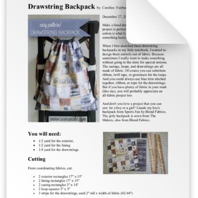 Image of PDF sewing pattern