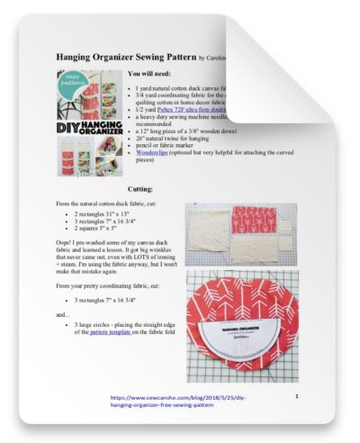 Image of PDF sewing pattern