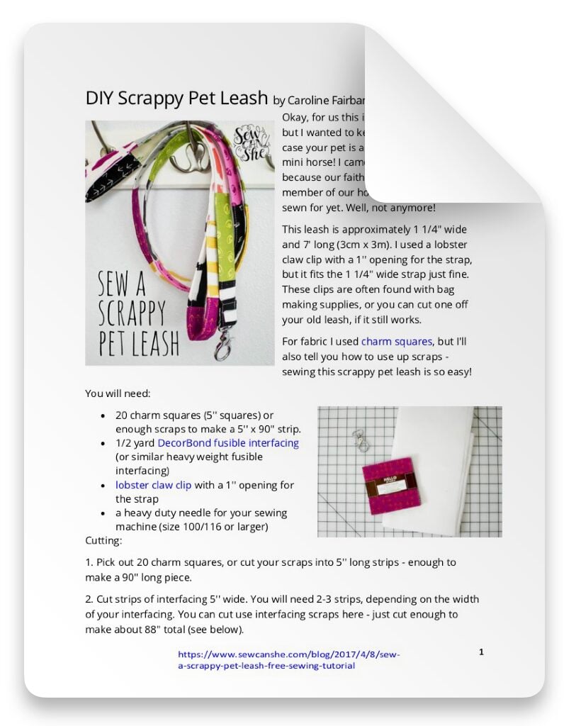 Image of PDF sewing pattern