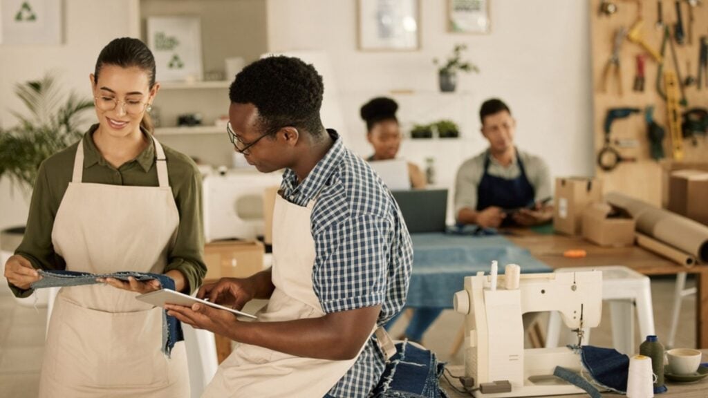 Tailors doing continuous learning