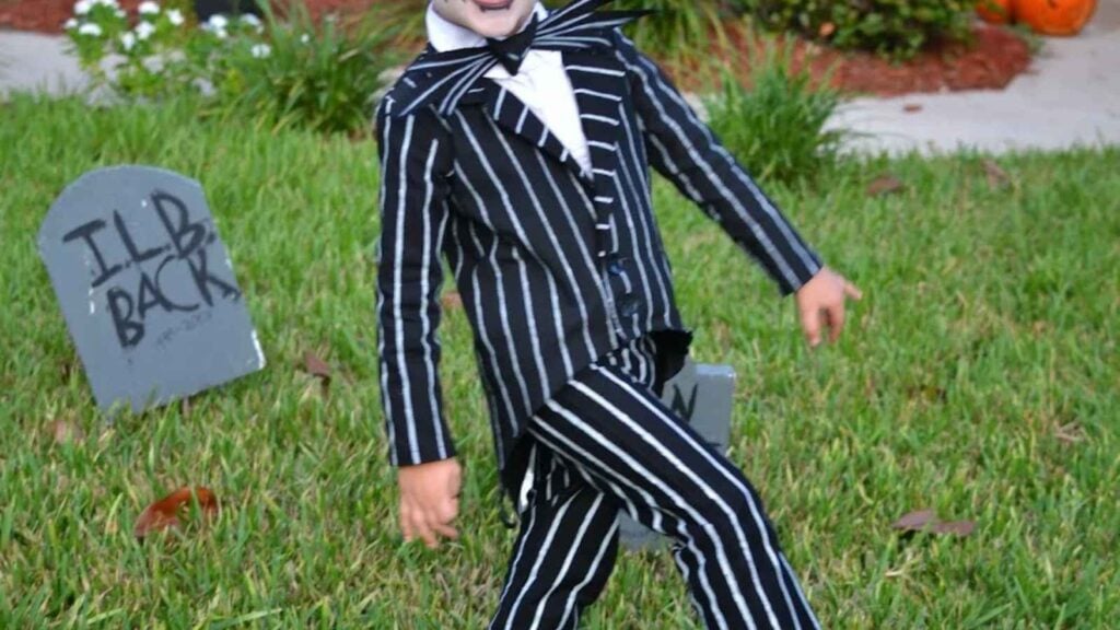 Jack Skellington Halloween costume for kids