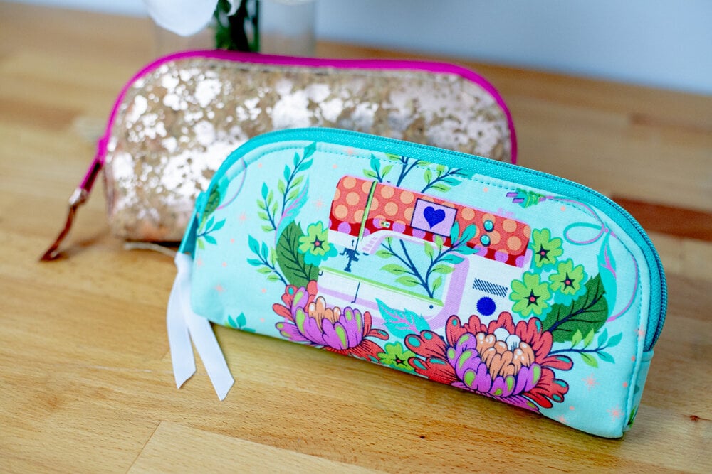 DIY Long Zipper Pouch